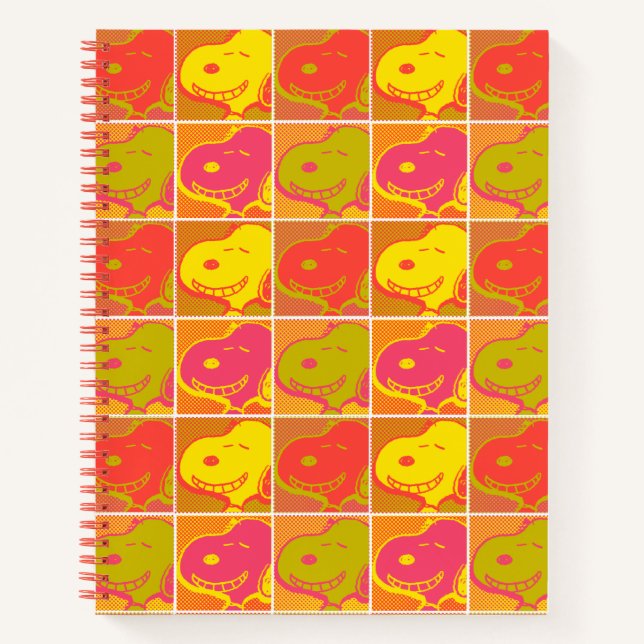 Peanuts | Snoopy Pop Art Pattern Notebook (Front)