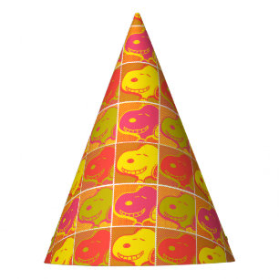 Peanuts   Snoopy Pop Art Pattern Party Hat