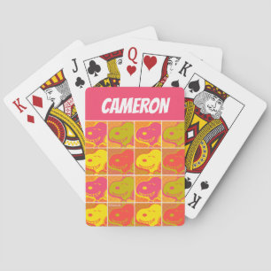 Peanuts Snoopy Pop Art Pattern Playing Cards