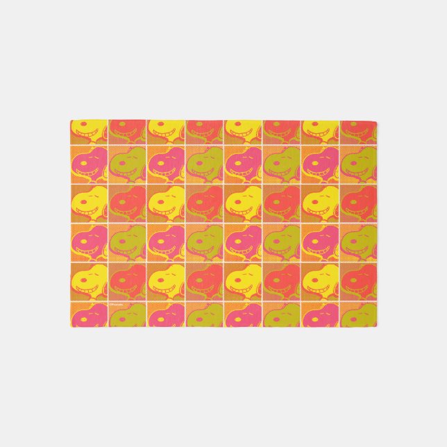 Peanuts | Snoopy Pop Art Pattern Rug (Front)