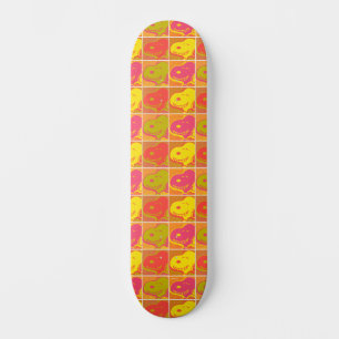 Peanuts Snoopy Pop Art Pattern Skateboard