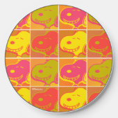 Peanuts | Snoopy Pop Art Pattern Wireless Charger (Front)