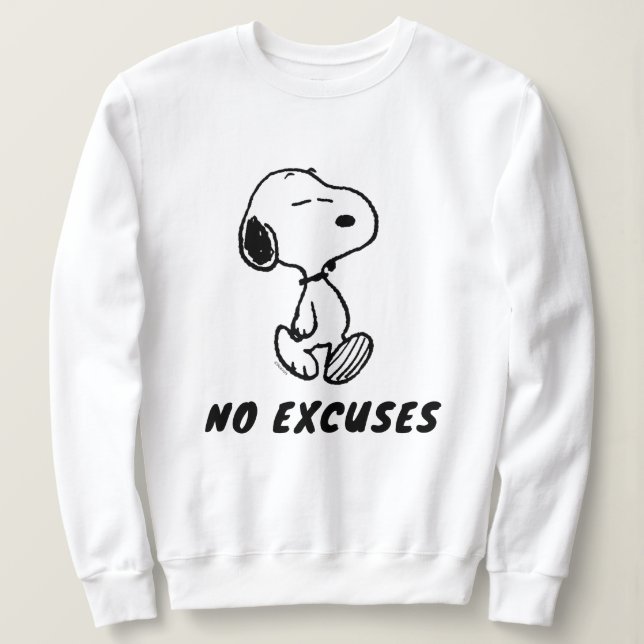 Peanuts | Snoopy Positive Walk Sweatshirt (Design Front)