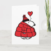 Peanuts | Snoopy Puffer Jacket Valentine