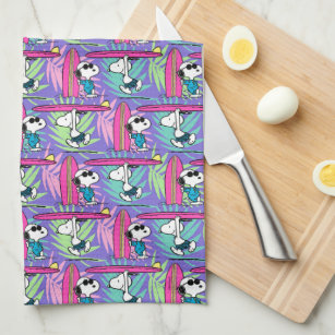 Peanuts Worldwide Easter Cotton Kitchen Towels, Set of 2 (Purple