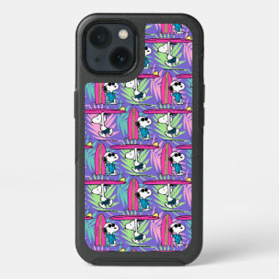 Peanuts   Snoopy Purple Surf Pattern iPhone 13 Case