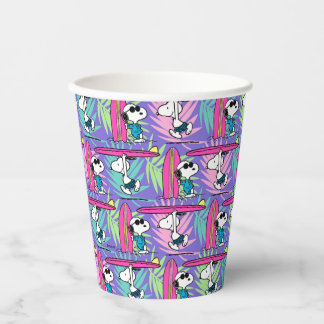 Peanuts | Snoopy Purple Surf Pattern Paper Cups