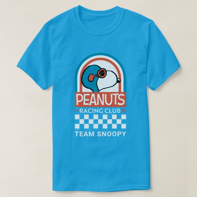 Peanuts | Snoopy Racing Club T-Shirt (Design Front)