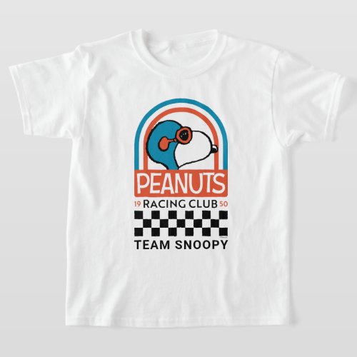 Peanuts  Snoopy Racing Club T_Shirt