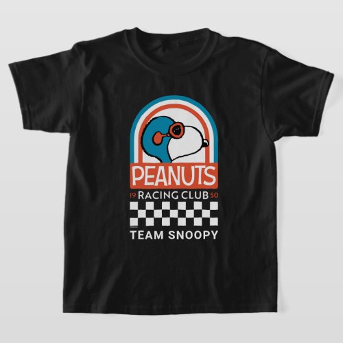Peanuts  Snoopy Racing Club T_Shirt