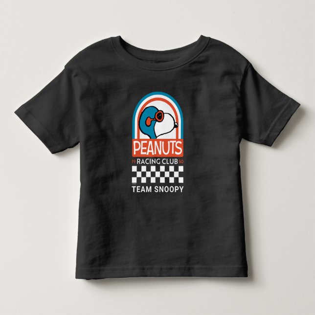 Peanuts | Snoopy Racing Club Toddler T-shirt (Front)
