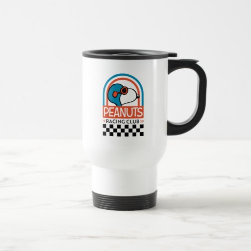 Peanuts  Snoopy Racing Club Travel Mug