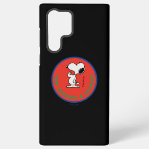 Peanuts   Snoopy Raw Strength & Courage Badge Samsung Galaxy S22 Ultra Case