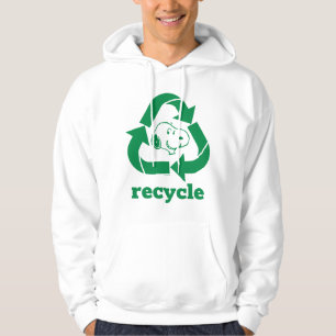 Peanuts   Snoopy Recycle Reuse Hoodie