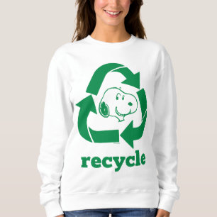 Peanuts Snoopy Recycle Reuse Sweatshirt