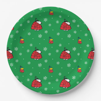 Peanuts | Snoopy Red Puffer Jacket Paper Plates