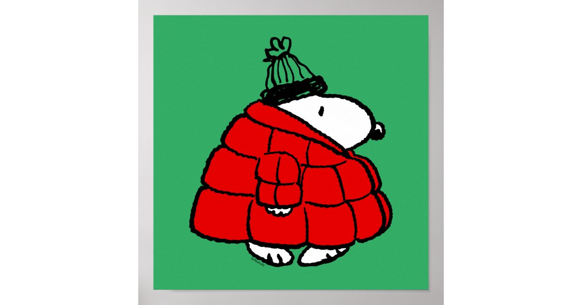 Peanuts | Snoopy Winter Puffer Jacket Patch