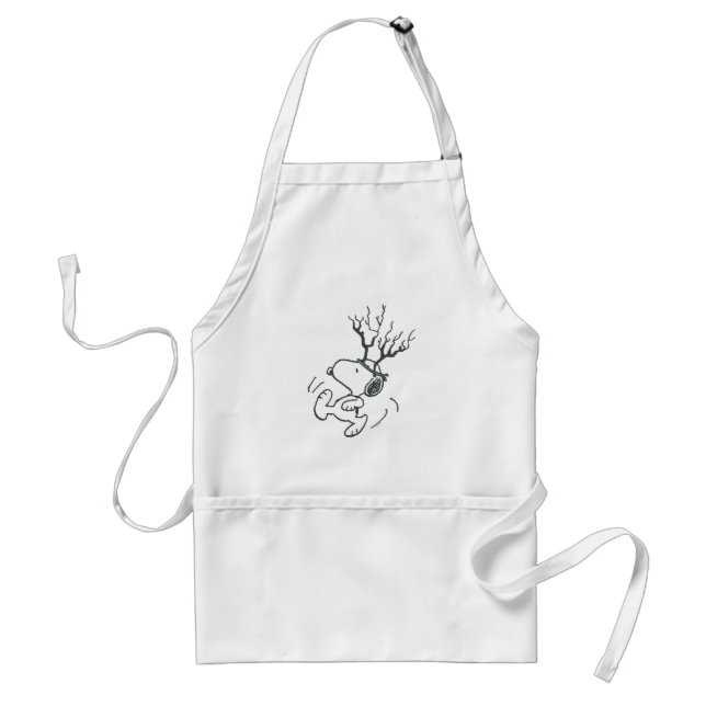 Peanuts | Snoopy Reindeer Adult Apron (Front)