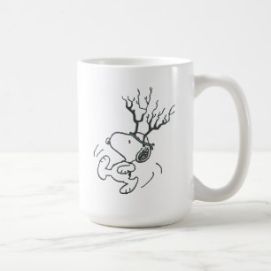 Peanuts Snoopy Reindeer Coffee Mug