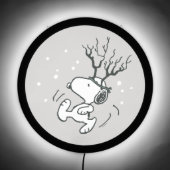 Peanuts | Snoopy Reindeer LED Sign (Front)