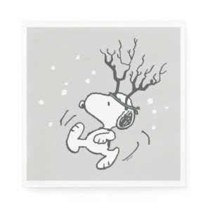 Peanuts | Snoopy Reindeer Napkins