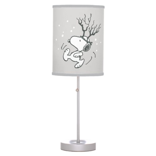 Peanuts  Snoopy Reindeer Table Lamp