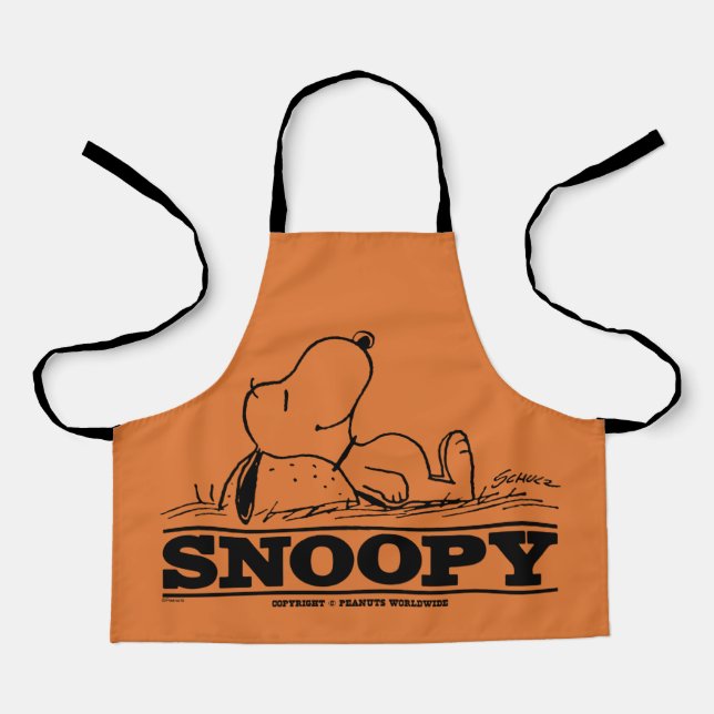 Peanuts | Snoopy Rest Break Apron (Front)