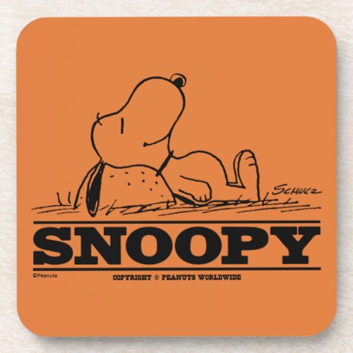 Peanuts  Snoopy Rest Break Beverage Coaster