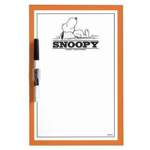 Peanuts   Snoopy Rest Break Dry Erase Board