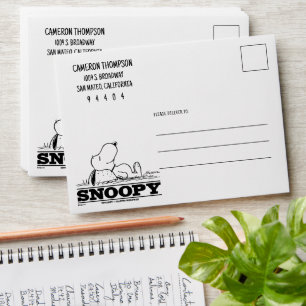 Peanuts Snoopy Rest Break Envelope