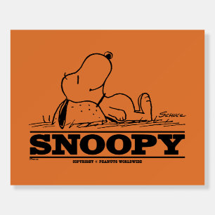 Peanuts   Snoopy Rest Break Foam Board