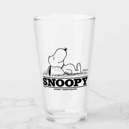 Peanuts  Snoopy Rest Break Glass