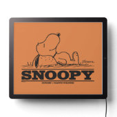 Peanuts | Snoopy Rest Break LED Sign (Lights Off)