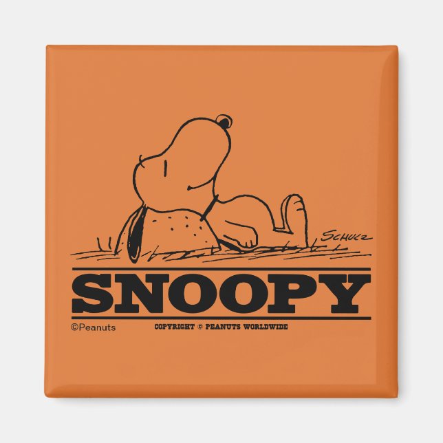 Peanuts | Snoopy Rest Break Magnet (Front)