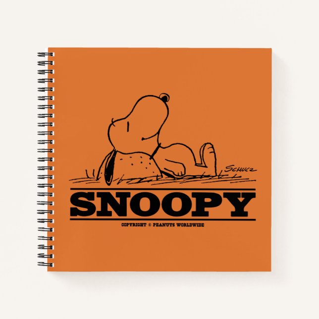 Peanuts | Snoopy Rest Break Notebook (Front)