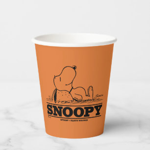 Peanuts   Snoopy Rest Break Paper Cups