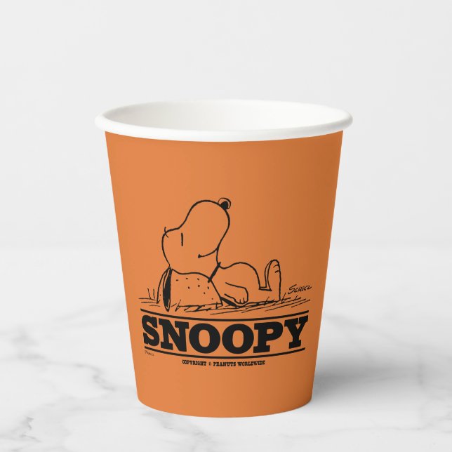 Peanuts | Snoopy Rest Break Paper Cups (Front)