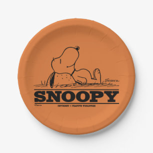 Peanuts   Snoopy Rest Break Paper Plates