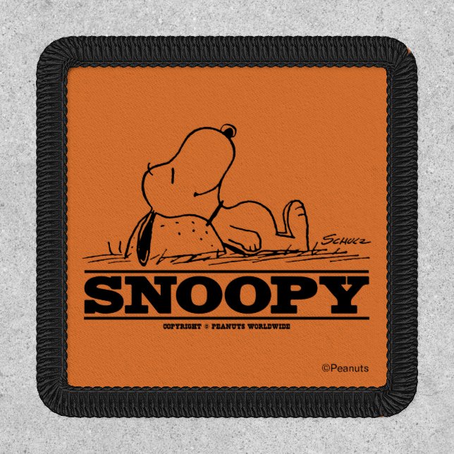Peanuts | Snoopy Rest Break Patch (Front)