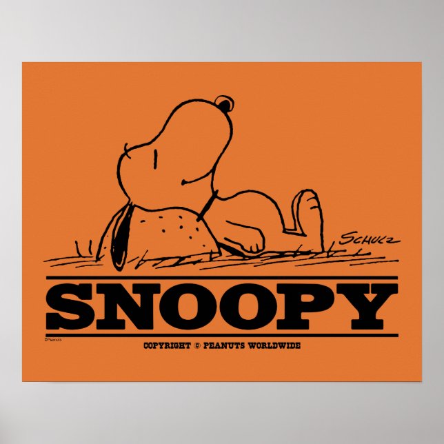 Peanuts | Snoopy Rest Break Poster (Front)