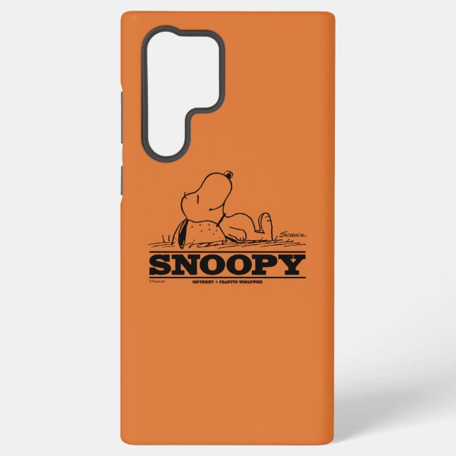 Peanuts | Snoopy Rest Break Samsung Galaxy Case (Back)