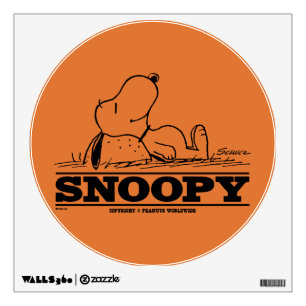 Peanuts Snoopy Rest Break Wall Decal