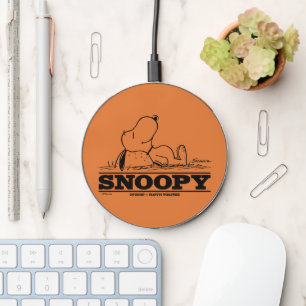 Peanuts   Snoopy Rest Break Wireless Charger