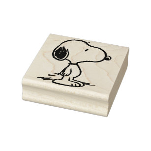 Peanuts   Snoopy Rubber Stamp