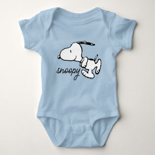 Peanuts Snoopy Run Baby Bodysuit