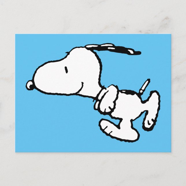 Peanuts | Snoopy Run Postcard (Front)