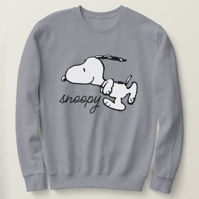 Peanuts | Snoopy Run Sweatshirt (Design Front)