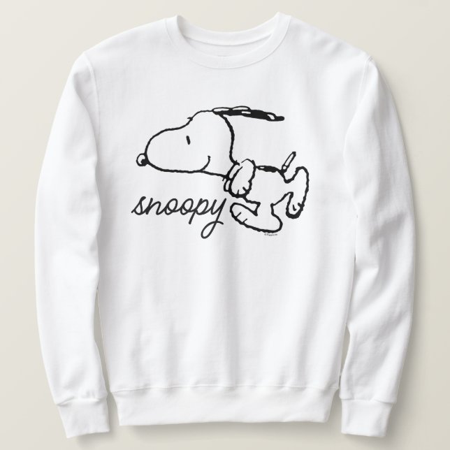 Peanuts | Snoopy Run Sweatshirt (Design Front)