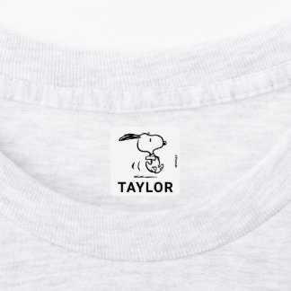 Peanuts | Snoopy Running Kids' Labels