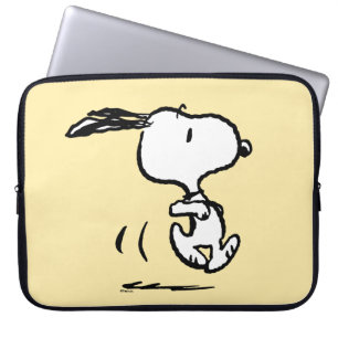 Peanuts Snoopy Running Laptop Sleeve